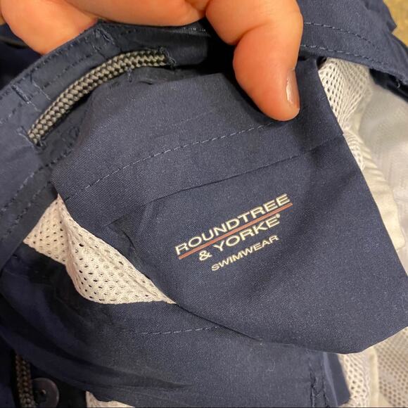 Roundtree & Yorke Board Shorts Swim Trunks Size Large - Picture 4 of 7